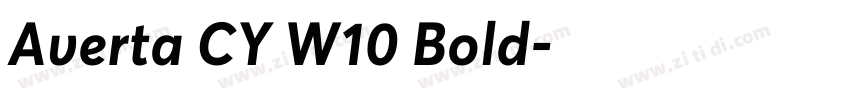 Averta CY W10 Bold字体转换 Averta CY W10 Bold字体转换
